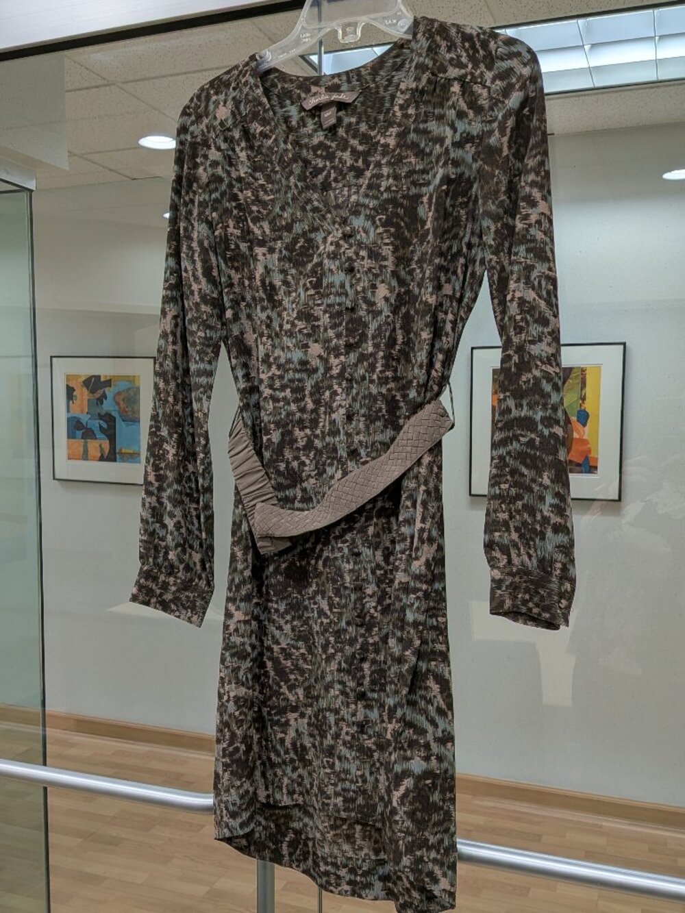 Charlie Jade Long Sleeve Midi Dress